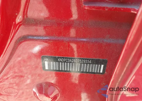 2013 Kia Sportage Ex z USA, uszkodzony, nr VIN KNDPC3A26D7529554